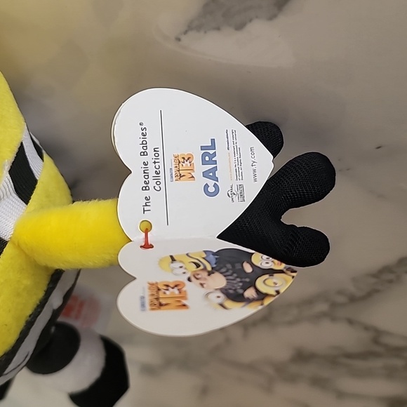 🌵 4/$20 Ty Despicable Me Minion Carl New - Picture 4 of 8